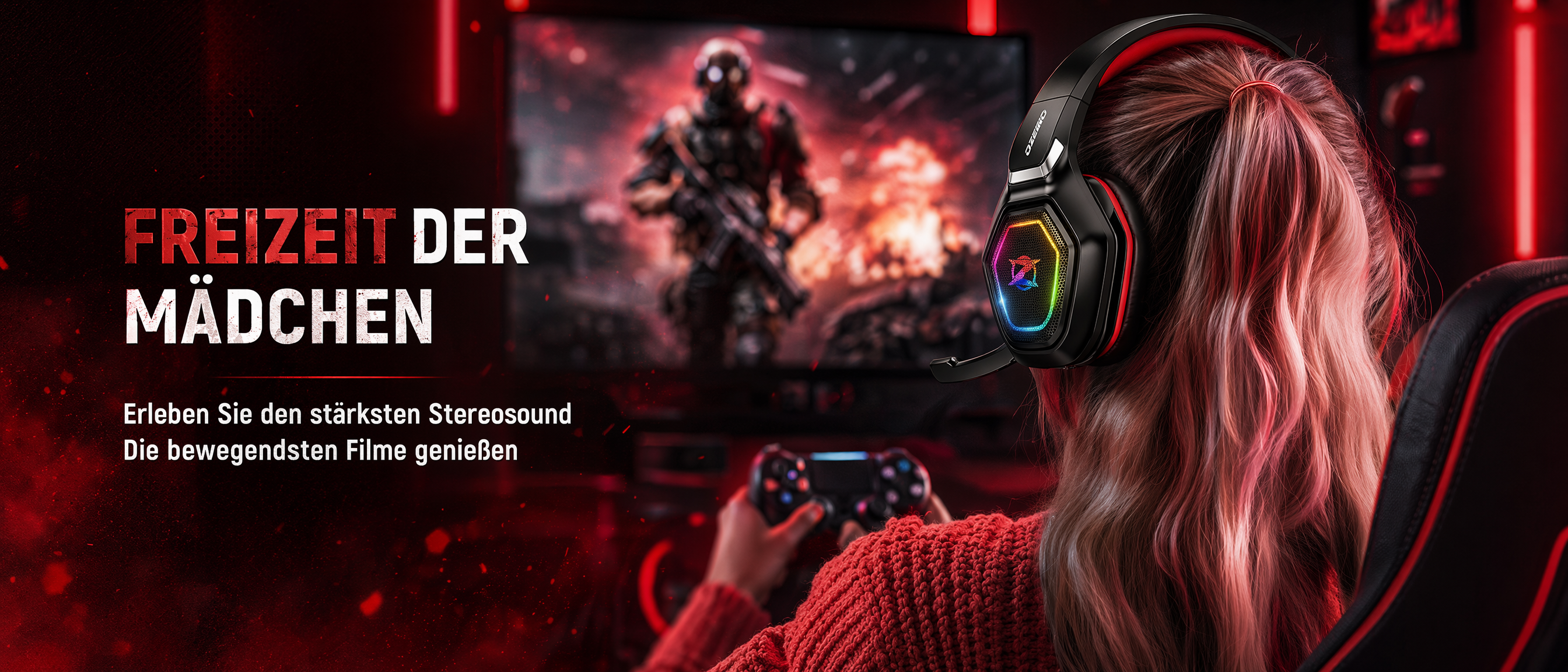 2.4GHz Wireless Gaming Headset