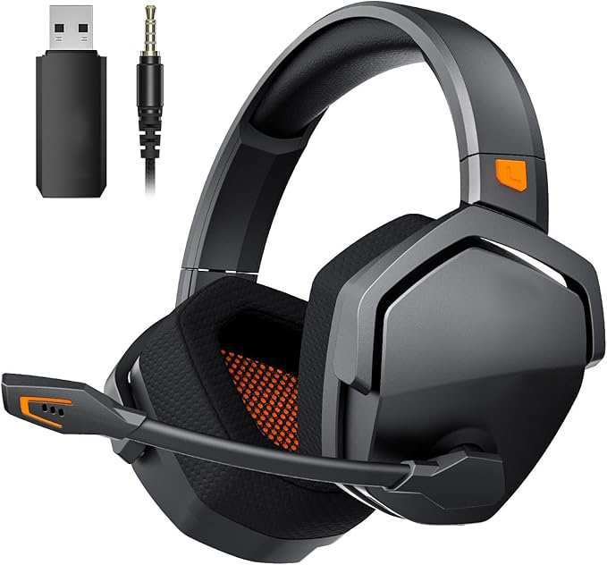 black / orange